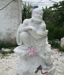 Tượng Phật La Hán Đá Trắng 