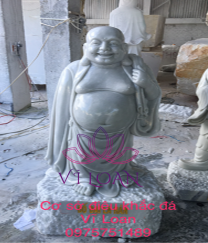 Tượng Phật Di Lặc đá non nước