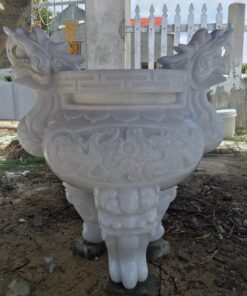 Lư Hương Đá Cẩm Thạch