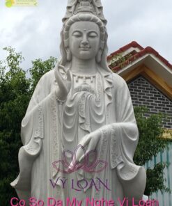Alternative view of Tượng Quan Âm đá phong thủy