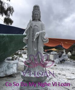 tượng quan âm cẩm thạch