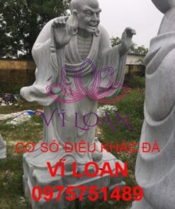 tượng la hán trắng Non nước