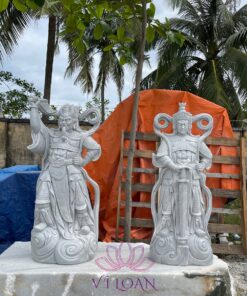 Tượng Hộ Pháp , Tiêu Diện Bằng Đá Nguyên Khối